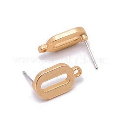 Alloy Stud Earring Findings&nbsp;FIND-WH0100-02