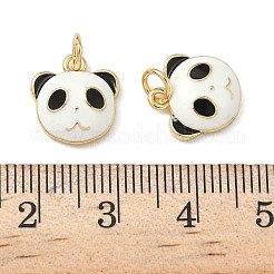 Brass Enamel Charms&nbsp;KK-P326-05G