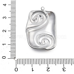 304 Stainless Steel Pendants&nbsp;STAS-R155-059G