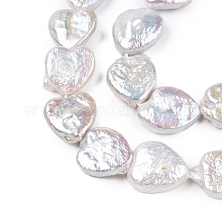 Natural Nucleated Baroque Keshi Pearl Beads Strands&nbsp;PEAR-S022-A