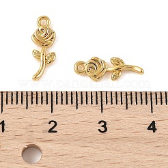 SHEGRACE Brass Rose Charms&nbsp;XGR0164G-105G
