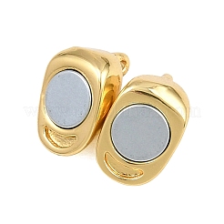 Brass Magnetic Clasp&nbsp;KK-CBA78C7-41G