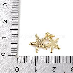 Brass Micro Pave Cubic Zirconia Pendants&nbsp;KK-A269-02D-G