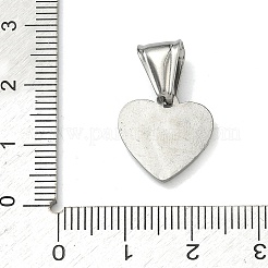 304 Stainless Steel Pendants&nbsp;STAS-D225-05P