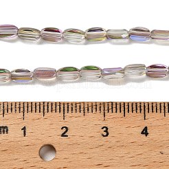 Electroplate Glass Beads Strands&nbsp;EGLA-P064-01A-HR02