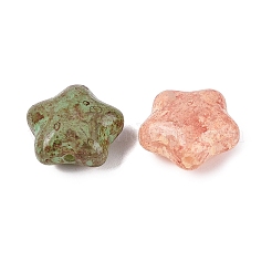 Picasso Opaque Glass Beads&nbsp;SEED-N012-08