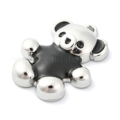 Rack Plating Alloy Enamel Pendants&nbsp;ENAM-Z016-04P