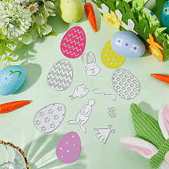 2 Styles Easter Cutting Dies Stencils&nbsp;DIY-CP0012-04