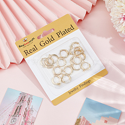 10Pairs Brass Hoop Earrings&nbsp;EJEW-BBC0001-55