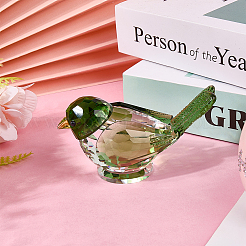 Glass Bird Display Decoration&nbsp;AJEW-WH20019-58C