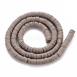 Handmade Polymer Clay Bead Strands&nbsp;CLAY-T002-6mm-52