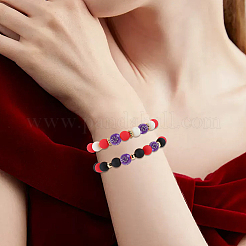 500Pcs Plating Acrylic Beads&nbsp;PACR-SP0001-09B