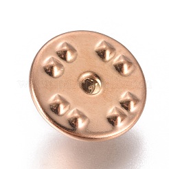 304 Stainless Steel Butterfly Clutches Pin Backs&nbsp;STAS-K189-B01