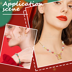 Christmas Themed Transparent Acrylic Beads&nbsp;MACR-SP0001-30A