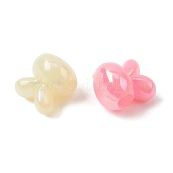 Opaque Acrylic European Beads&nbsp;OACR-G058-04