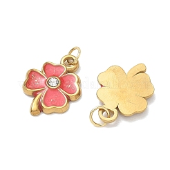 304 Stainless Steel Enamel Pendants&nbsp;STAS-K330-06G