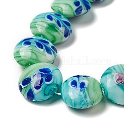 Handmade Lampwork Beads Strand&nbsp;LAMP-C008-06B