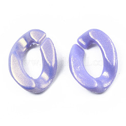 Spray Painted Acrylic Linking Rings&nbsp;MACR-S280-06A-01