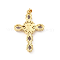Rack Plating Brass Pendants&nbsp;KK-D087-12G