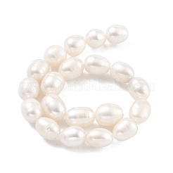 Natural Cultured Freshwater Pearl Beads Strands&nbsp;PEAR-P062-10H