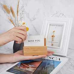 Wood Name Card Holder&nbsp;LS-AJEW-WH0104-11