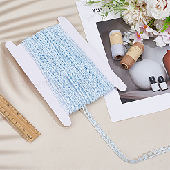 15 Yards Polyester Lace Trims&nbsp;SRIB-MA0001-09A