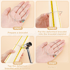 Plastic Bangle Enlarger Stick Mandrel Sizer Tool Kit&nbsp;TOOL--WH0155-144B
