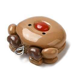 Christmas Opaque Resin Pendants&nbsp;CRES-D016-01C