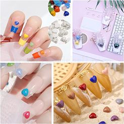 1650Pcs 3 Style Half Round & Star & Triangle Glass Cabochons&nbsp;MRMJ-OC0002-74