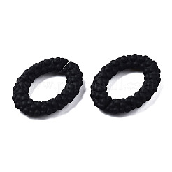 Spray Painted CCB Plastic Linking Rings&nbsp;CCB-Q091-011A