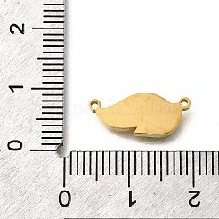 304 Stainless Steel Enamel Links Connector Charms&nbsp;STAS-Q347-13G