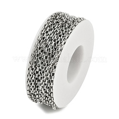 304 Stainless Steel Cable Chains&nbsp;CHS-K023-01P