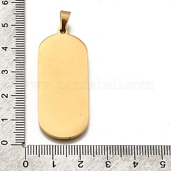 Oval with 12 Constellation 304 Stainless Steel Rhinestone Pendants&nbsp;STAS-M119-08K-G