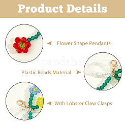 6Pcs Plastic Shoe Charms&nbsp;DIY-HS0002-11