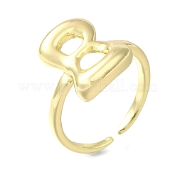 Rack Plating Brass Open Cuff Rings&nbsp;RJEW-S394-01G-B