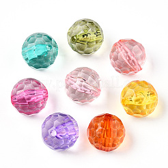 Transparent Acrylic Beads&nbsp;TACR-S154-10A-01