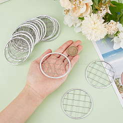 24Pcs 304 Stainless Steel Mesh Lids for Water Planting Glass Vase&nbsp;AJEW-BC0002-18