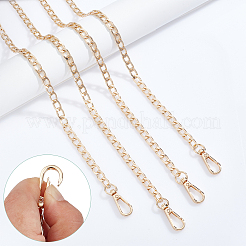 4Pcs Aluminum Curb Chain Bag Handles&nbsp;AJEW-PH0004-06