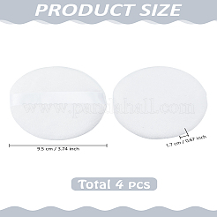 4Pcs Cotton Makeup Powder Puff&nbsp;MRMJ-LP0002-28