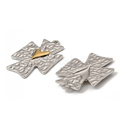 304 Stainless Steel Pendants&nbsp;STAS-T068-61GP