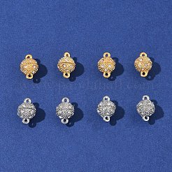8 Sets 2 Colors Alloy Magnetic Clasps&nbsp;FIND-FS0003-55