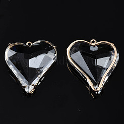 Transparent Glass Pendants&nbsp;X-GLAA-Q088-022