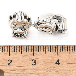 Tibetan Style Alloy European Beads&nbsp;PALLOY-M217-15AS