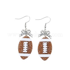 Alloy & Acrylic Dangle Earrings&nbsp;FS-WGAF2AA-01