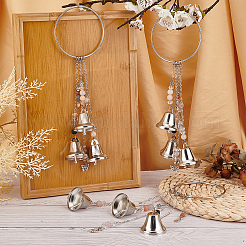 Iron Witch Bell Pendant Decoration&nbsp;HJEW-AB00528