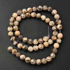 Natural Feldspar Beads Strands&nbsp;G-S259-26-6mm