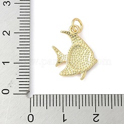 Brass Enamel Pendants&nbsp;KK-C110-22A-01G
