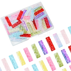 50Pcs Baking Paint Glass Pendants&nbsp;GLAA-FS0001-91