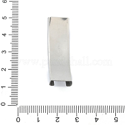 Tarnish Resistant 304 Stainless Steel Slide Charms/Slider Beads&nbsp;STAS-H219-12P