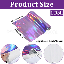 Laser PU Leather Fabric&nbsp;AJEW-WH20816-059C
